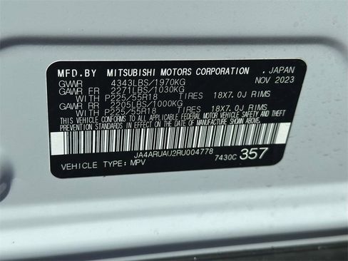 Used 2024 Mitsubishi Outlander Sport 2.0 Trail Edition image 28