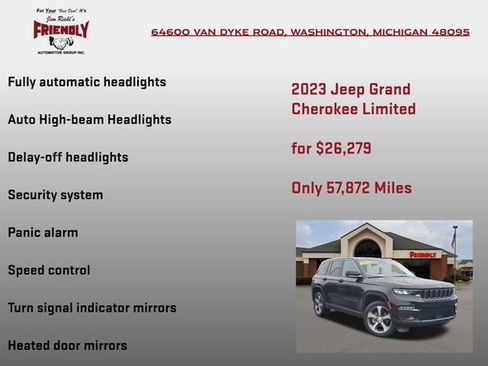 Used 2023 Jeep Grand Cherokee Limited AWD/4WD image 30