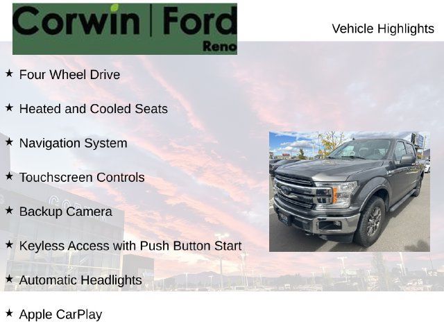 Used 2019 Ford F150 Lariat AWD/4WD image 8