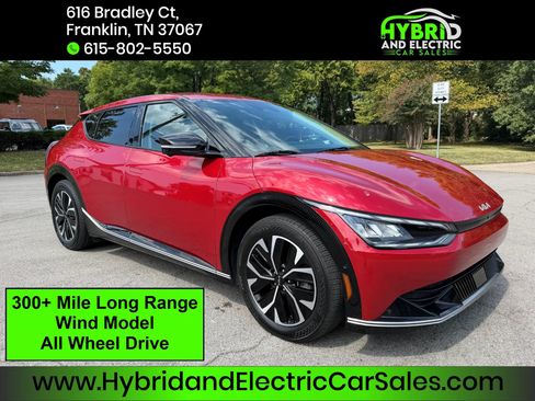 Used 2022 Kia EV6 Wind w/ Wind Technology Package AWD/4WD image 1