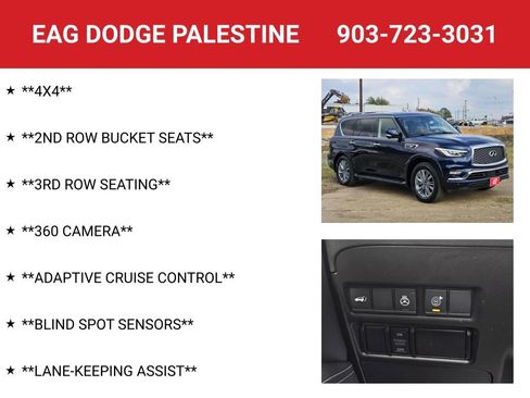 Used 2024 INFINITI QX80 Luxe AWD/4WD image 8