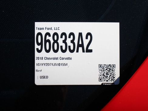 Used 2018 Chevrolet Corvette Grand Sport RWD image 26