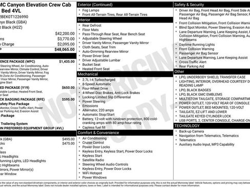 New 2026 GMC Canyon Elevation w/ Convenience Package AWD/4WD image 5