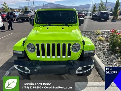 Used 2021 Jeep Wrangler Unlimited Sahara AWD/4WD image 2
