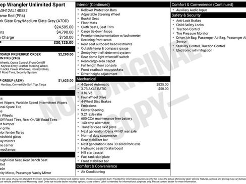 Used 2010 Jeep Wrangler Unlimited Sport image 13