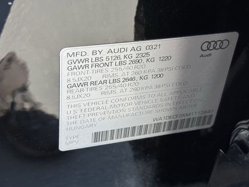 Used 2021 Audi Q3 2.0T Premium w/ Convenience Package AWD/4WD image 10