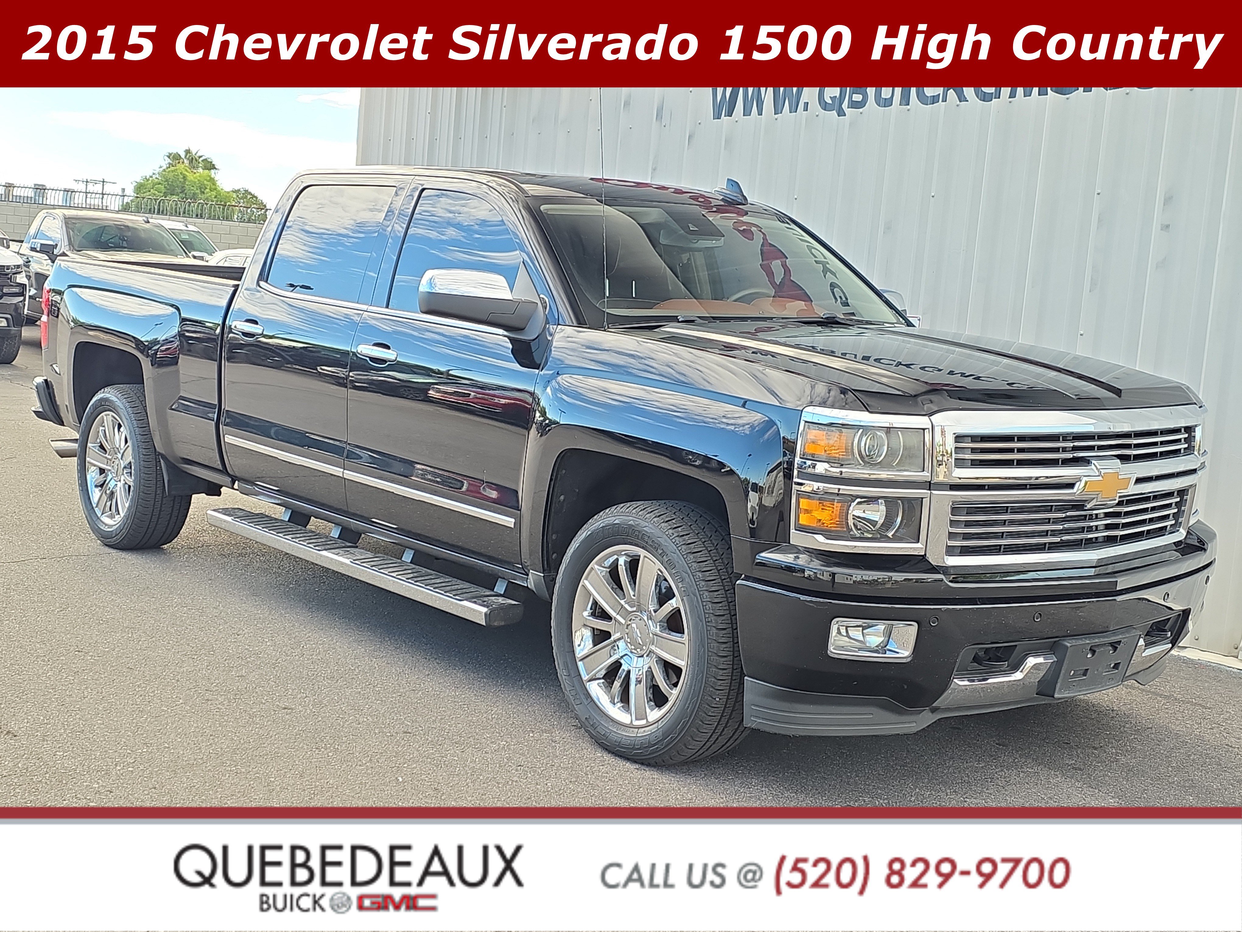 Used 2015 Chevrolet Silverado 1500 High Country w/ High Country Premium Package AWD/4WD image 1