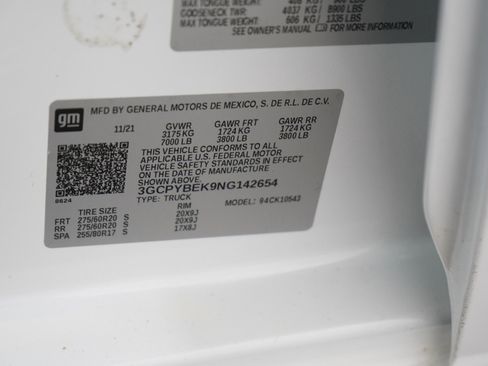 Used 2022 Chevrolet Silverado 1500 Custom w/ Safety Confidence Package image 31