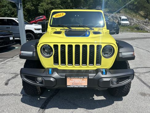 Certified 2023 Jeep Wrangler Unlimited Rubicon 4xe w/ Cold Weather Group AWD/4WD image 3
