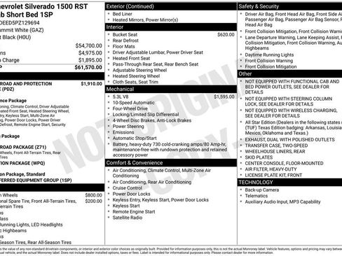 Used 2023 Chevrolet Silverado 1500 RST AWD/4WD image 2