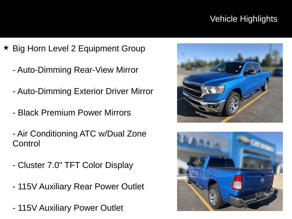 Used 2022 RAM 1500 Big Horn AWD/4WD image 11