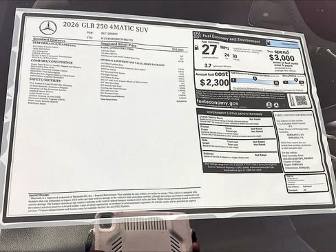 New 2026 Mercedes-Benz GLB 250 4MATIC image 18