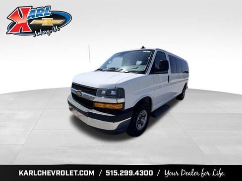 Used 2022 Chevrolet Express 3500 LS w/ Cold Climate Package RWD image 1