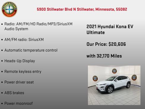 Used 2021 Hyundai Kona Ultimate FWD image 10