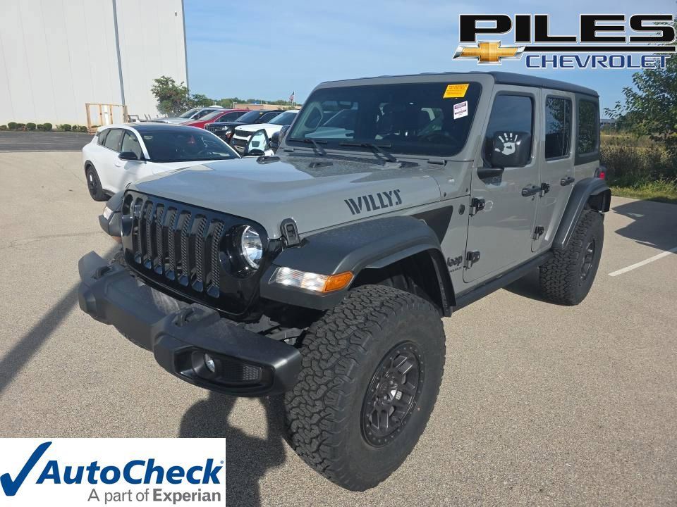 Used 2023 Jeep Wrangler Unlimited Sport w/ Xtreme 35 Tire Package AWD/4WD image 1