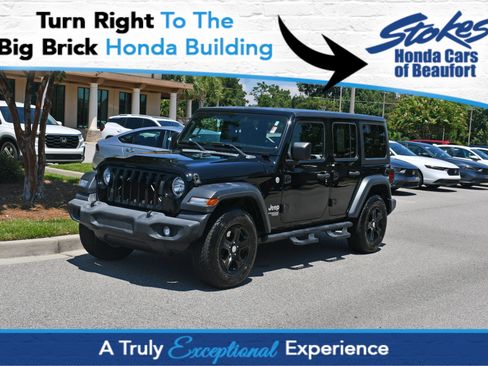Used 2019 Jeep Wrangler Unlimited Sport S AWD/4WD image 1
