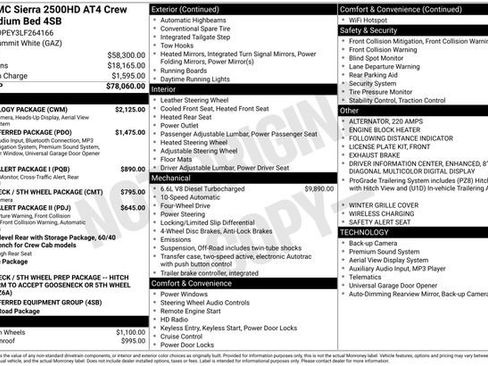 Used 2020 GMC Sierra 2500 AT4 w/ Technology Package image 36