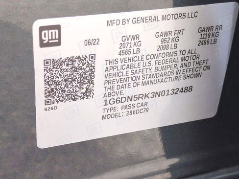 Certified 2022 Cadillac CT5 Premium Luxury w/ Climate Package image 22