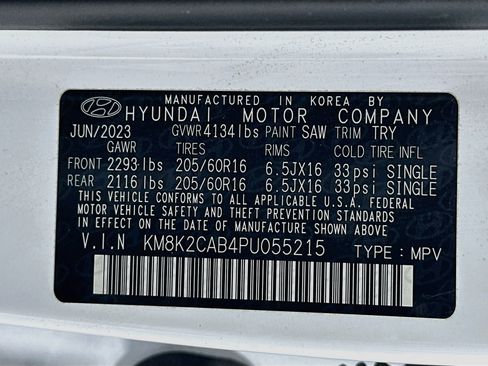 Used 2023 Hyundai Kona SE w/ Cargo Package image 29