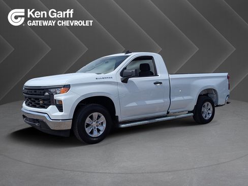 Certified 2025 Chevrolet Silverado 1500 W/T RWD image 1