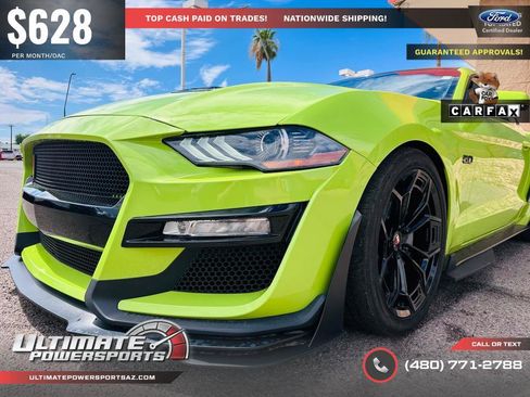 Used 2020 Ford Mustang GT Premium w/ Carbon Sport Interior Package RWD image 35