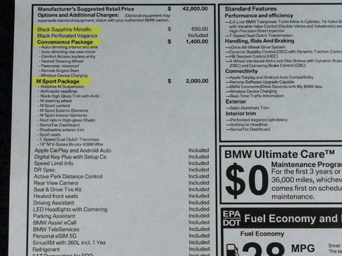 Used 2026 BMW X1 xDrive28i AWD/4WD image 48