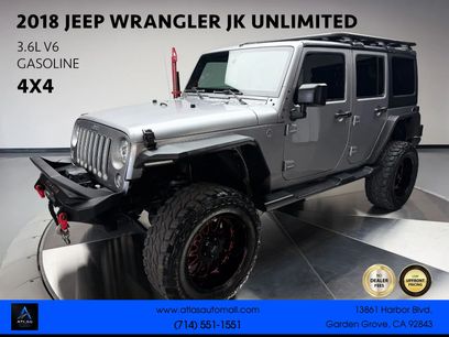 Used 2018 Jeep Wrangler Unlimited Sahara