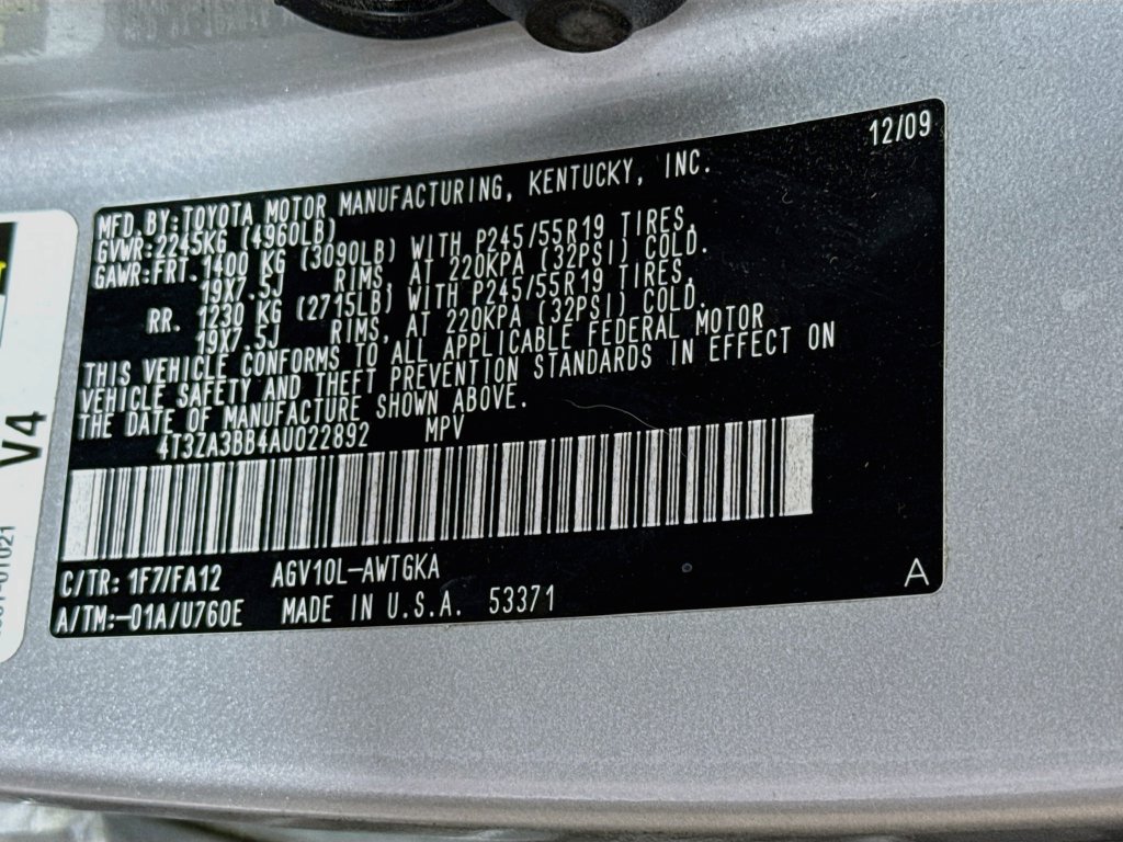 Used 2010 Toyota Venza FWD image 37
