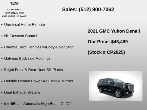 Used 2021 GMC Yukon Denali image 12