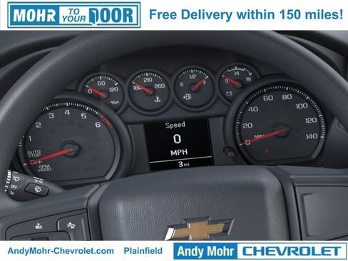 New 2026 Chevrolet Silverado 1500 Custom w/ Turbomax Blackout Package AWD/4WD image 23