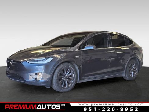 Used 2018 Tesla Model X 100D AWD/4WD image 1