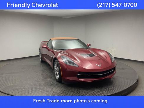 Used 2014 Chevrolet Corvette Stingray Convertible w/ 2LT Preferred Equipment Group RWD image 1