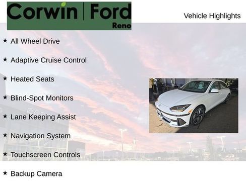 Used 2023 Hyundai Ioniq 6 SEL AWD/4WD image 8