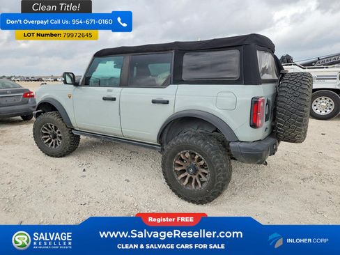 Used 2022 Ford Bronco Badlands AWD/4WD image 3