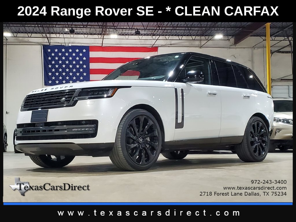 Used 2024 Land Rover Range Rover SE AWD/4WD 360° Tour