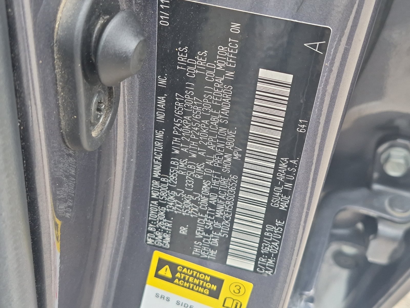 Used 2011 Toyota Highlander SE FWD image 26
