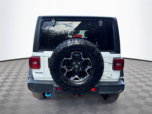 Used 2022 Jeep Wrangler Unlimited Rubicon 4xe w/ Cold Weather Group image 7