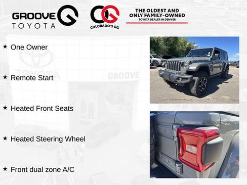 Used 2022 Jeep Wrangler Unlimited Rubicon 4xe w/ Cold Weather Group AWD/4WD image 4