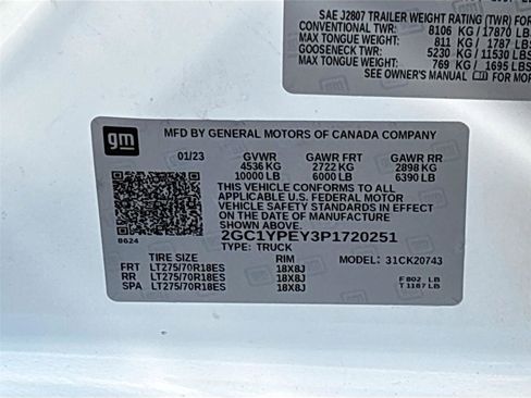 Used 2023 Chevrolet Silverado 2500 LTZ w/ LTZ Plus Package image 38