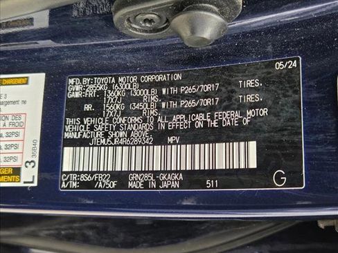Certified 2024 Toyota 4Runner SR5 AWD/4WD image 23