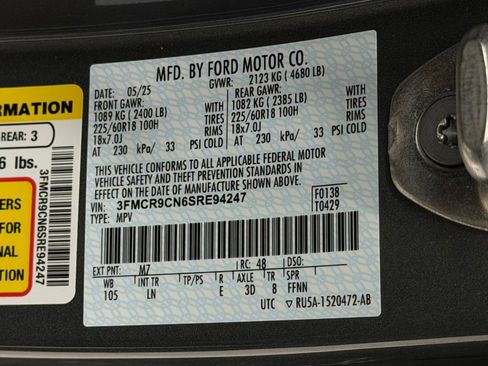 Used 2025 Ford Bronco Sport Outer Banks AWD/4WD image 19