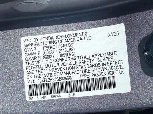 Used 2025 Honda Civic Sport image 23