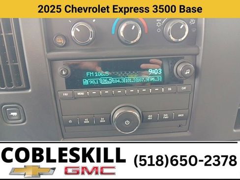 New 2025 Chevrolet Express 3500 w/ Driver Convenience Package RWD image 14