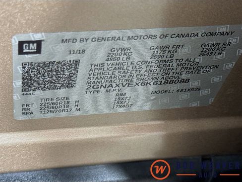 Used 2019 Chevrolet Equinox LT AWD/4WD image 33