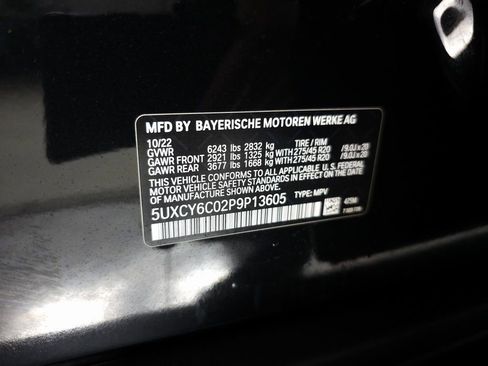 Used 2023 BMW X6 xDrive40i w/ Parking Assistance Package image 37