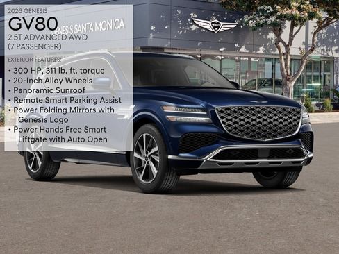New 2026 Genesis GV80 2.5T Advanced AWD/4WD image 3
