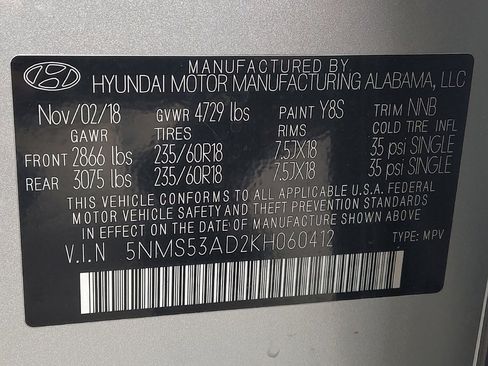 Used 2019 Hyundai Santa Fe FWD image 33