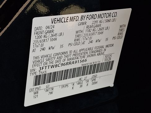 Used 2024 Ford Maverick Tremor w/ Tremor Off-Road Package AWD/4WD image 27