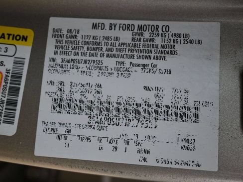 Used 2018 Ford Fusion Energi Titanium FWD image 5