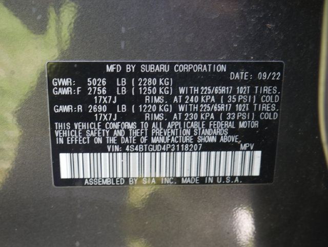 Used 2023 Subaru Outback Wilderness AWD/4WD image 27